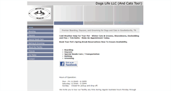 Desktop Screenshot of dogslifellc.com
